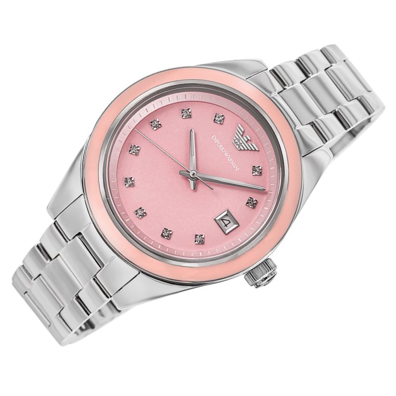 Women's Watch EMPORIO ARMANI Leo AR11546 + BOX Zegarki damskie/Emporio Armani/Na bransolecie Your Sports Performance