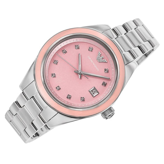 Women's Watch EMPORIO ARMANI Leo AR11546 + BOX Zegarki damskie/Emporio Armani/Na bransolecie Your Sports Performance