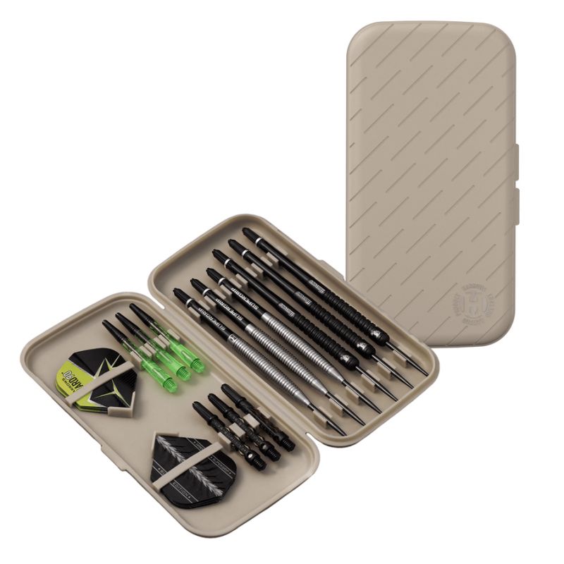Harrows Slimcase 6 Stone Beige Dart Case Accessories/Covers Your Sports Performance