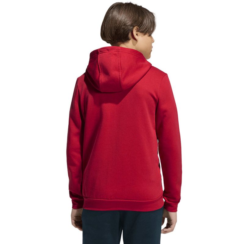 adidas Entrada 26 Full Zip Hoodie for Kids Red KH1781 To be categorized Your Sports Performance