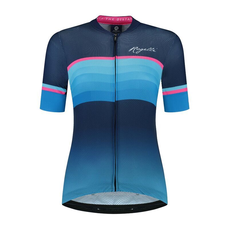 Rogelli IMPRESS II women's t-shirt blue-pink 2XL Rogelli/Rower/Woman/Koszulki Your Sports Performance