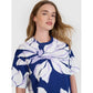 Women's oversize printed T-shirt 4F 4FRSS25TTSHF2692-91A *Kategoria tymczasowa Your Sports Performance