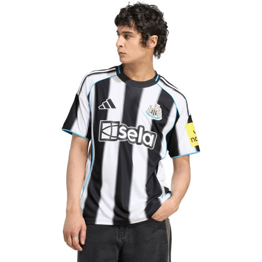 adidas Newcastle United FC 25/26 Home Men's Jersey White/Black JI7382 In preparation Adidas
