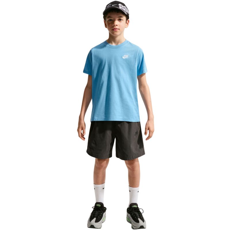 Nike Sportswear Kids' T-Shirt Light Blue FZ5177 497