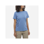 MILLET Chamonix Flower Ts Ss W Women's T-shirt Blue