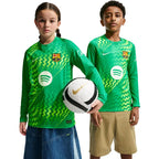 Nike FC Barcelona Stadium Goalkeeper 2026/27 Kids' Jersey Green II3610 324