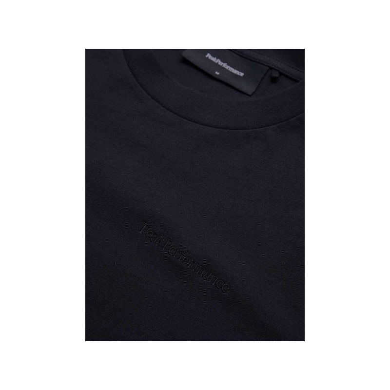 Peak Performance M Original Small Logo Tee Black