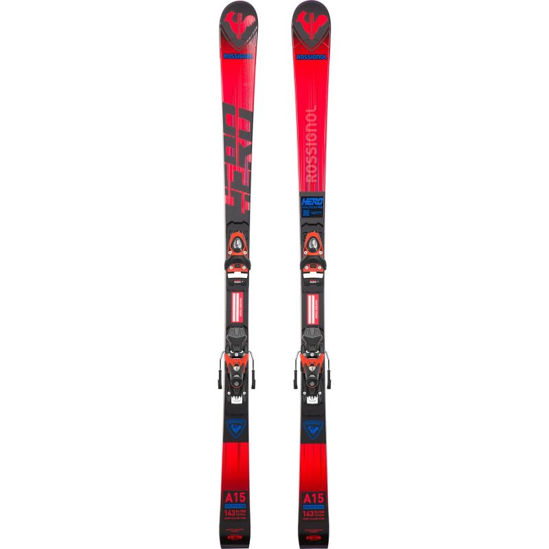 ROSSIGNOL HERO GS PRO (R21) skis + LOOK SPX 10 GW B73 Hot Red bindings Import z PMSport Your Sports Performance