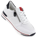 White leather sneakers Remonte Rieker R6705-82 To be categorized Your Sports Performance