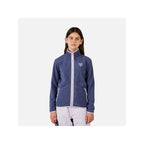 ROSSIGNOL JR STRAWPILE FLEECE FZ children's sweatshirt blue