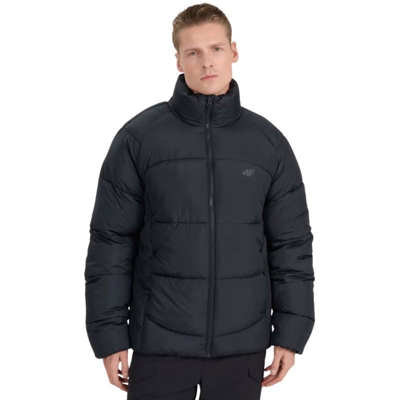 Men's down jacket 4F M0707 deep black 4FRAW25TDJAM0707 20S 4f