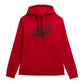 Sweatshirt 4F M 4FSS23TSWSM353 red Clothing/Lifestyle/4F 4F