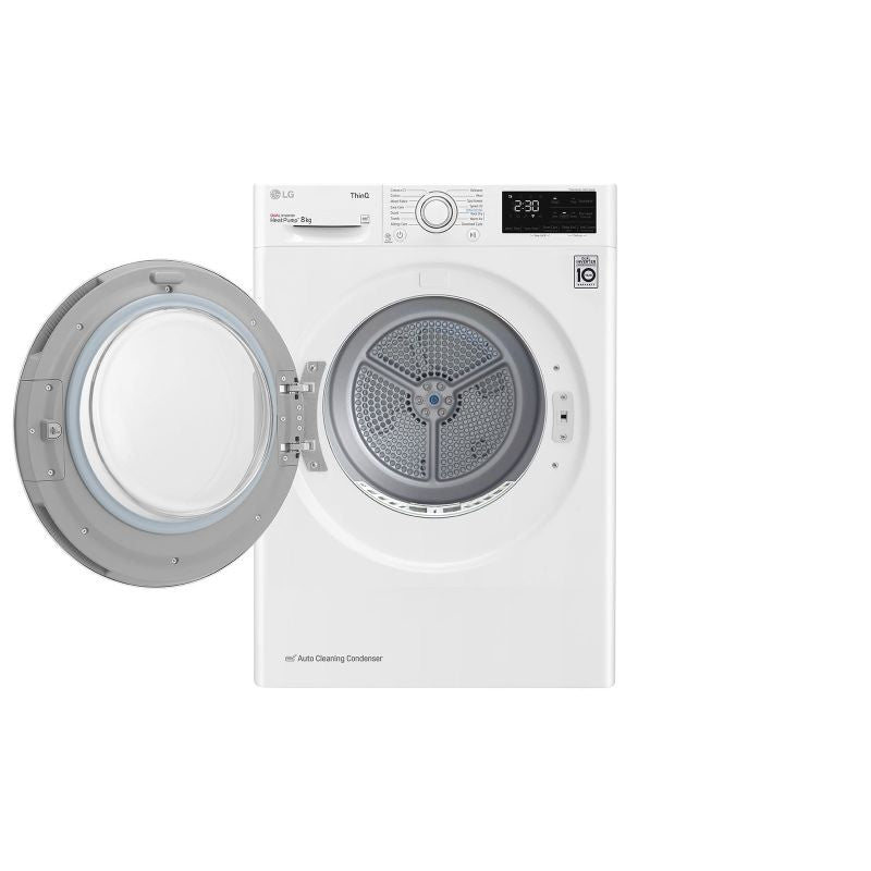 LG RH80V3AV6N Freestanding Front Loading Tumble Dryer 8kg A++ White AGD - Produkty/Pralki wolnostojące Your Sports Performance