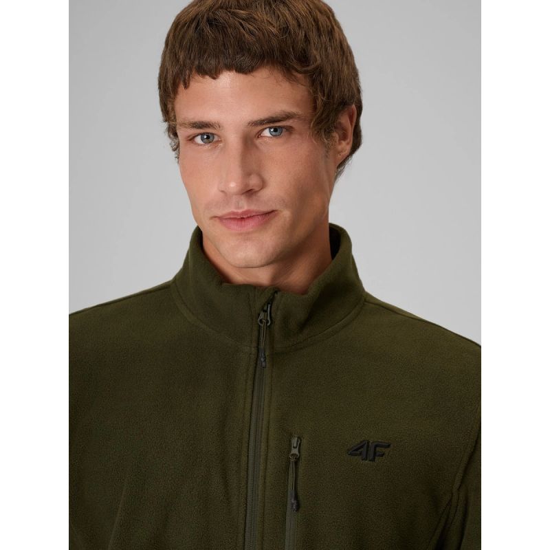 Regular fleece with stand-up collar men's 4F 4FRAW26TFLEM542-43S