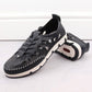 Leather openwork shoes Rieker W RKR652, navy blue Footwear/Lifestyle/Rieker Your Sports Performance