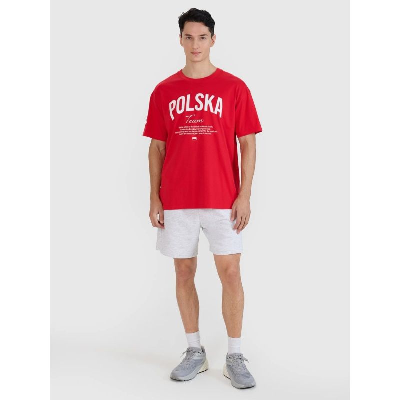 Unisex fan t-shirt 4F 4FRMM00TTSHU2949-62S 4f