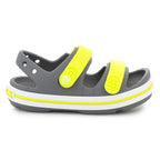CROCS CROCBAND CRUISER SANDAL T KIDS SLATE GRAY/ACIDITY 209424-1NJ
