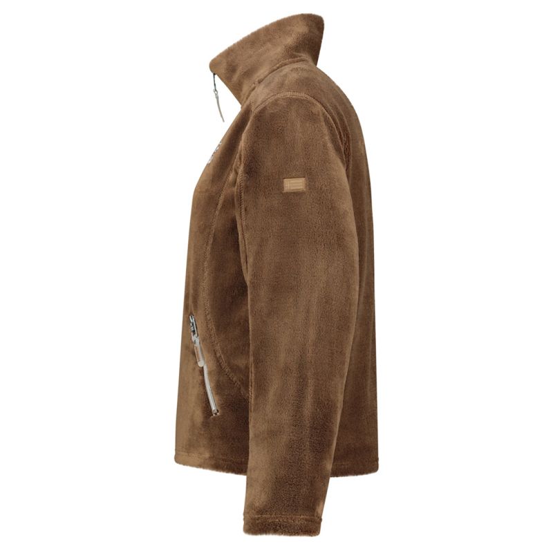 Women’s Fleece Jacket Geographical Norway TICARINA TAUPE DB LADY 0124 (WZ8082F/GN-TAUPE)