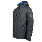 Men’s Jacket Geographical Norway BEACHWOOD DGREY-BLUE DB MEN 068 BS4 (WU6633H/GN-DARK GREY)