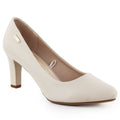 Women's nude high heel pumps Sergio Leone 1459 Footwear Your Sports Performance