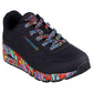 Skechers women's sneakers UNO RAVAGED LOVE 177918 BKMT Skechers