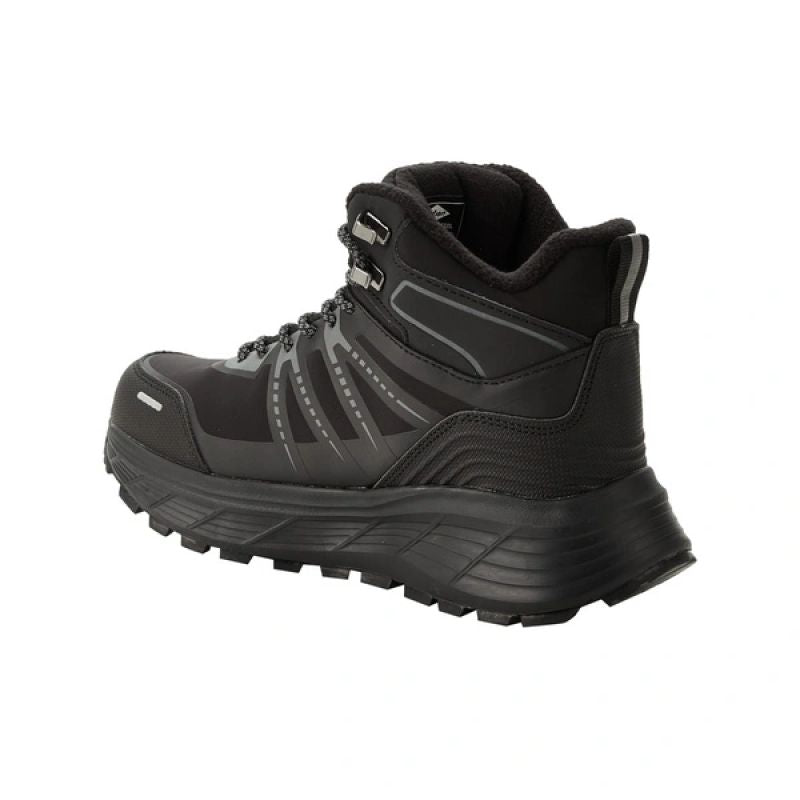 Lee Cooper Men’s Winter Trekking Boots, Insulated, Waterproof, Black