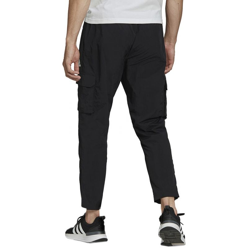 adidas Essentials Small Logo Woven Cargo 7/8 Pants M HE1859 Clothing/Training Adidas