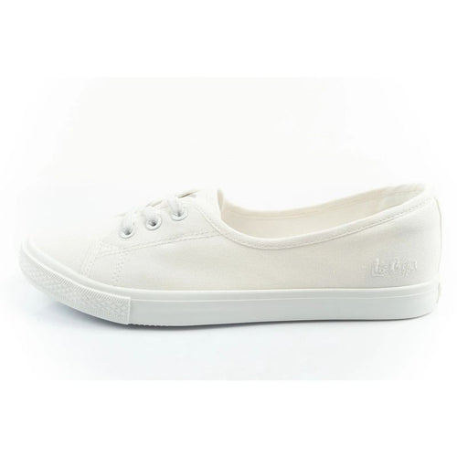 Lee Cooper shoes women's sneakers sporty white slip-on ballet flats Lee Cooper