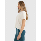Women's ribbed knit t-shirt with modal 4F 4FRAW25TTSHF3282-12S *Kategoria tymczasowa Your Sports Performance