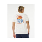 RIP CURL Pacific Rinse Sunrise Tee Men's White