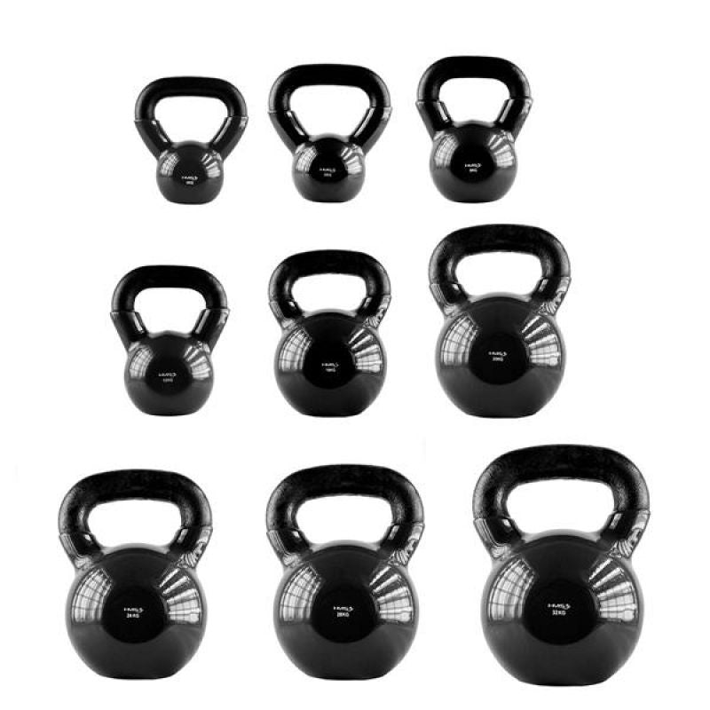 Kettlebell cast iron Black HMS KNV04 Accessories/Training equipment Your Sports Performance