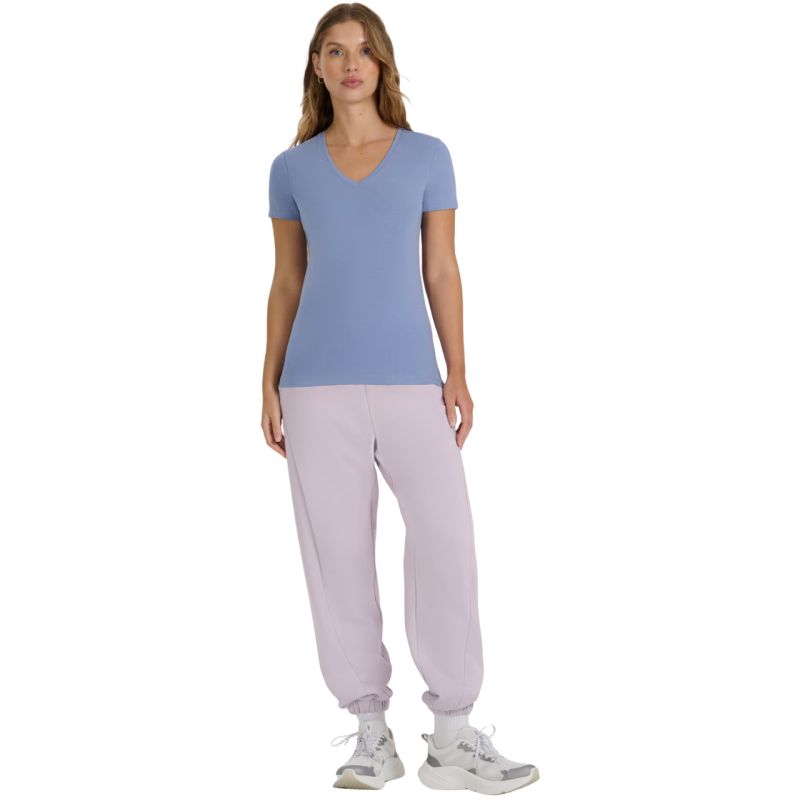 Women's T-shirt 4F F2969 denim 4FWAW25TTSHF2969 32S In preparation Your Sports Performance