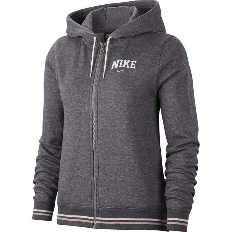 Sweatshirt Nike W Hoodie FZ FLC Vrsty W BV3984 071 Clothing/Training Nike