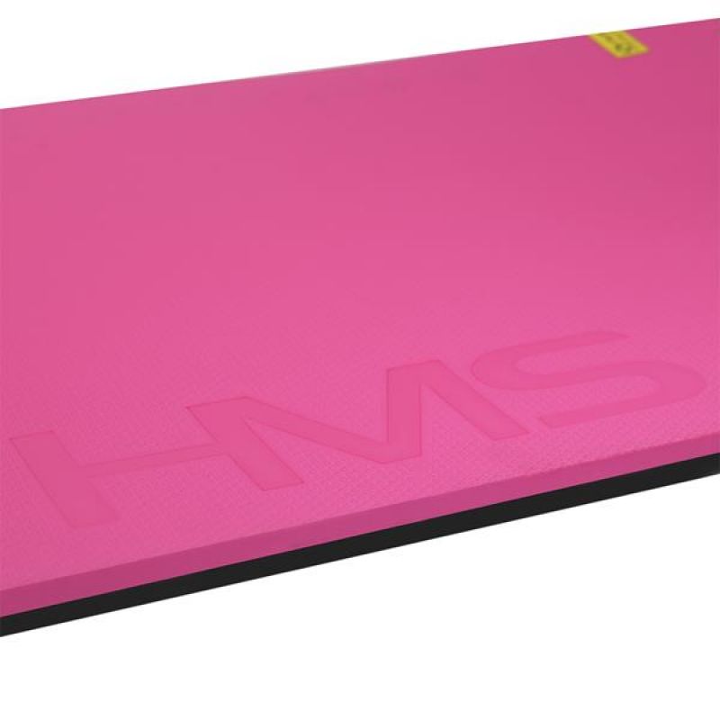 Club fitness mat with holes HMS Premium MFK02 Pink-Black Accessories/Training equipment Your Sports Performance