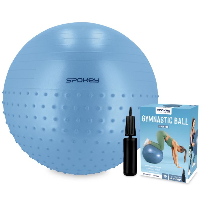 Spokey Half Fit gymnastics ball 55cm SPK-943627 Accessories/Training equipment Your Sports Performance
