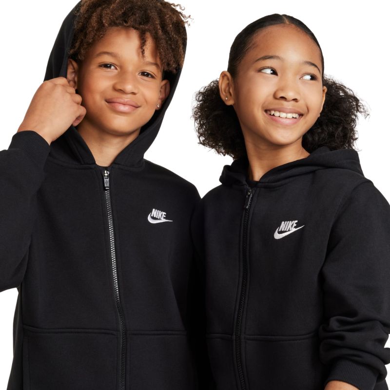 Nike Sportswear Club Fleece Kids' Sweatshirt Black FD3004 010