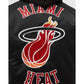 Mitchell &amp; Ness NBA Heavyweight Satin Jacket Miami Heat M OJBF3413-MHEYYPPPBLCK Clothing/Lifestyle/Mitchell & Ness Your Sports Performance