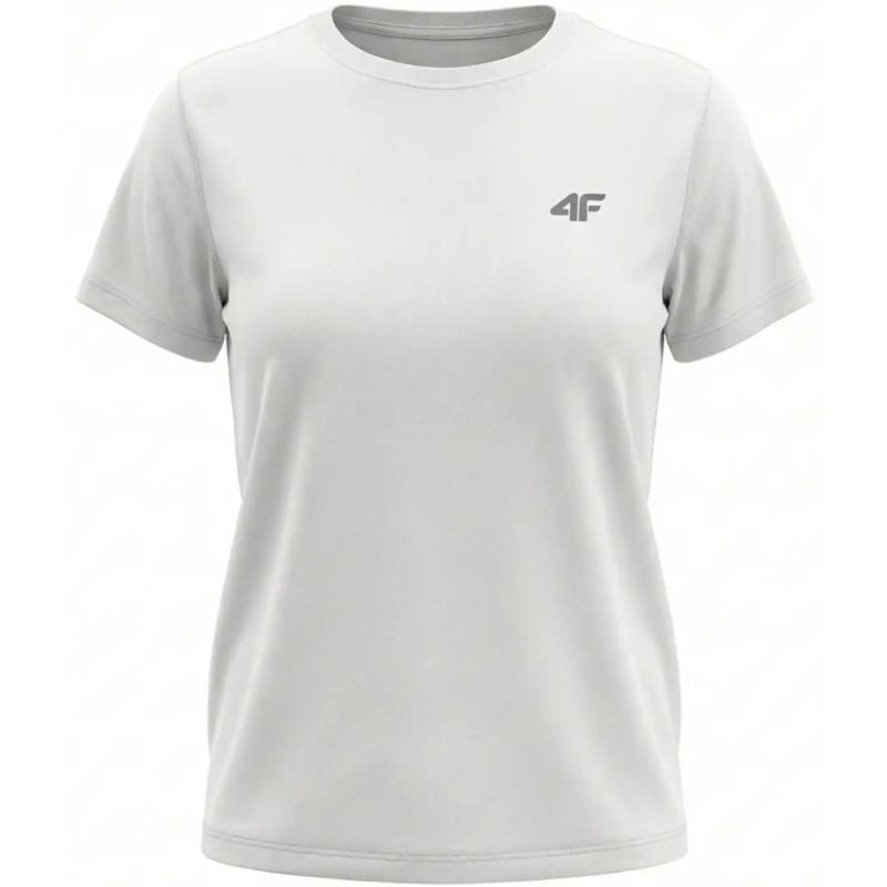Women's T-shirt 4F F3308 white 4FWMM00TTSHF3308 10S