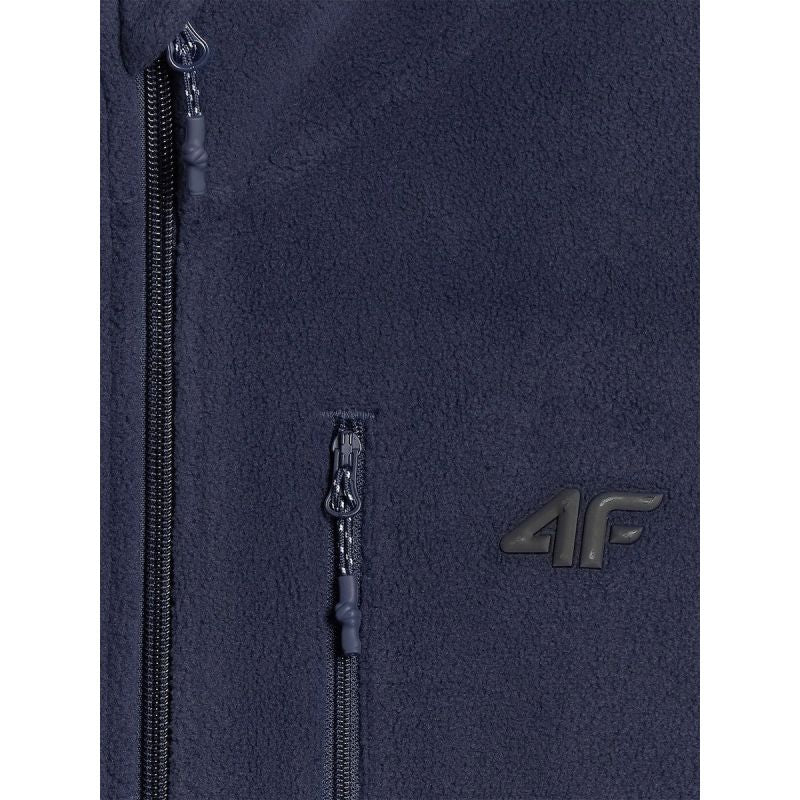 Men’s Regular-Fit Fleece with Stand Collar 4F 4FRMM00TFLEM435-31S