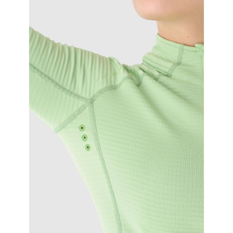 Women's slim quick-drying training sweatshirt 4F 4FWAW24TFSWF411-41S *Kategoria tymczasowa Your Sports Performance