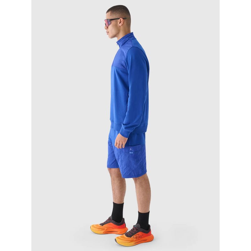 Men's sweatshirt without zipper, without hood, 4F 4FRSS24TSWSM2035-36S *Kategoria tymczasowa Your Sports Performance
