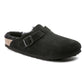 Birkenstock Boston Shearling Black Women's Wool Insulated Clogs Regular Wide (0259881) In preparation Your Sports Performance