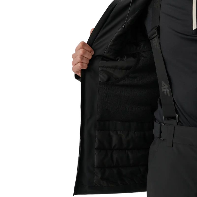 Men’s Ski Jacket 4F M1202 Deep Black 4FWAW26TTJAM1202 20S