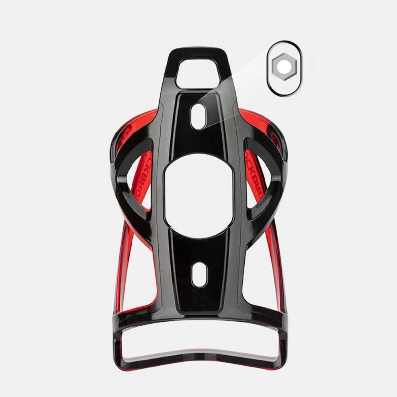 Rockbros FK338 Bike Bottle Holder - Black and Red Import z Action/Rowery i akcesoria/Uchwyty Your Sports Performance