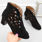 M.Daszyński W SAN32A suede ankle boots black Footwear/Lifestyle/M.Daszyński Your Sports Performance