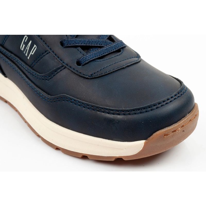 GAP Jack children's shoes, navy blue, ankle boots with Velcro