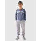 Boys' jogger sweatpants 4F Junior 4FJRAW24TTROM1175-25S *Kategoria tymczasowa Your Sports Performance