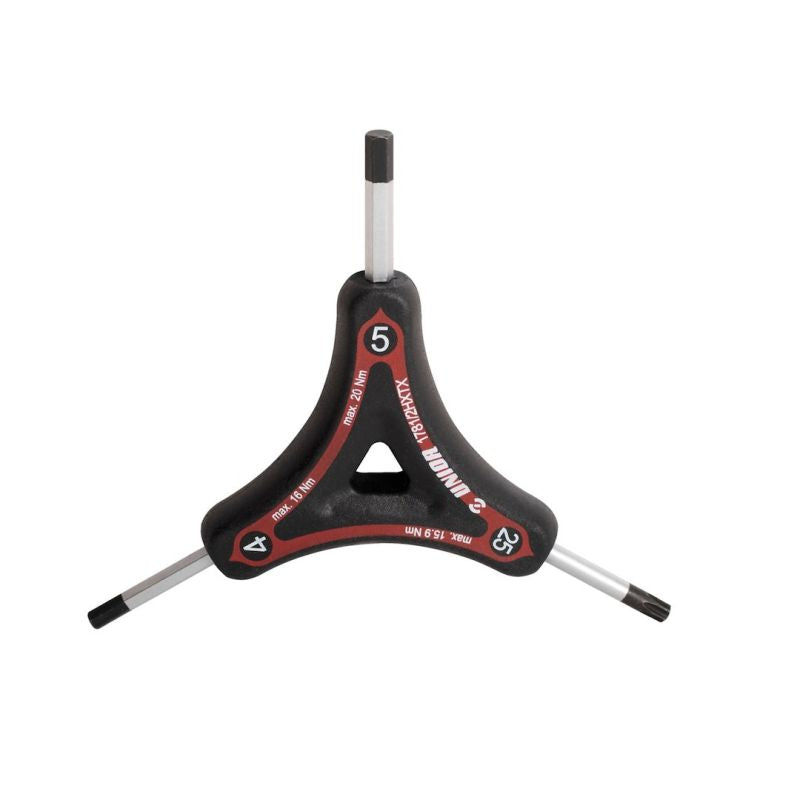 UNIOR Trilateral wrench HX 4.5 and TX25 Unior/Klucze Hex Your Sports Performance