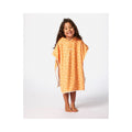 RIP CURL Mixed Hooded Towel-Girl poncho, turquoise