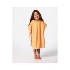 RIP CURL Mixed Hooded Towel-Girl poncho, turquoise